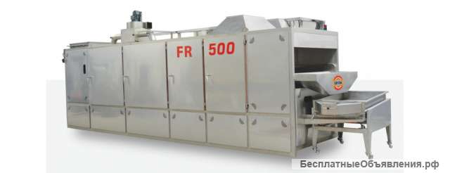 Печь для жарки семечек и орехов туннельного типа, FR-500