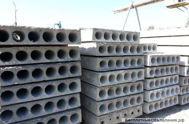 Плиты перекрытия пустотелые