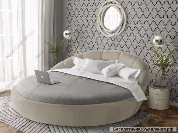 Круглая кровать «Милана»
