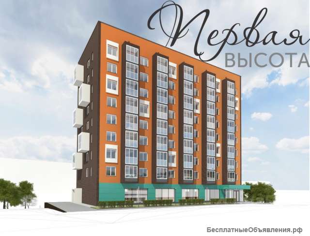 1-комн. квартира, 35,3 м²