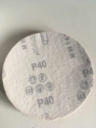 Круг шлифовальный из абразивной бумаги