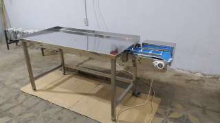 Мини-конвейер со столом для пищевого производство