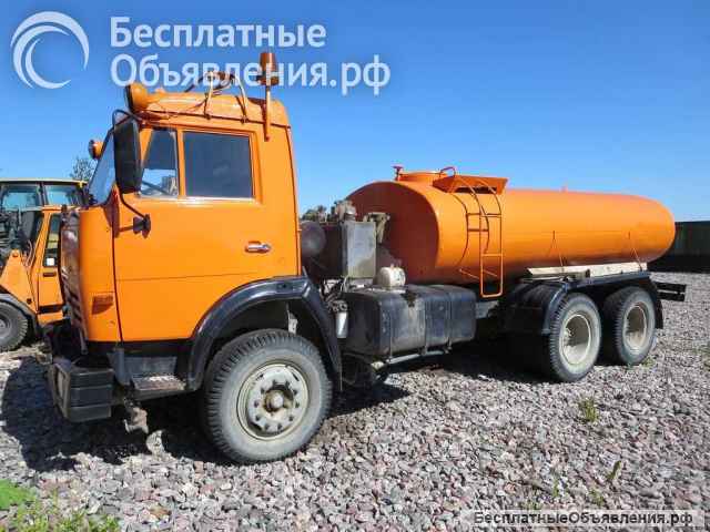 Поливомойка КАМАЗ 53215, бочка + щетка