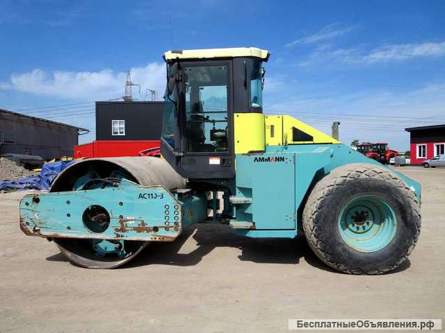 Грунтовый каток Ammann 110, 11 т, ухожен