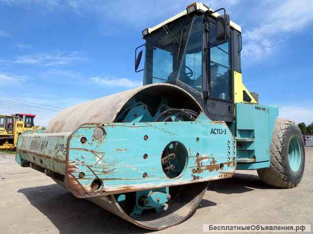 Грунтовый каток Ammann 110, 11 т, ухожен