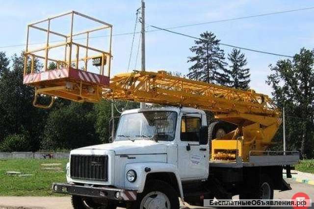 Услуги и аренда автовышки в Калининграде