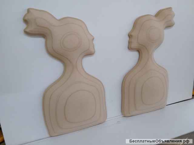 Формы из МДФ для объёмной формовки из пластика