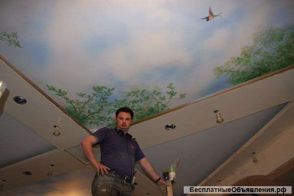 Роспись стен и декоративная штукатурка