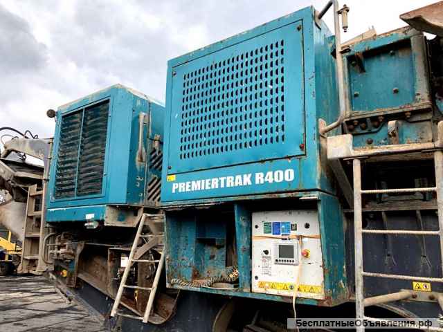 Щековая дробилка Powerscreen R400, 2014, 6300 м/ч, из Европы