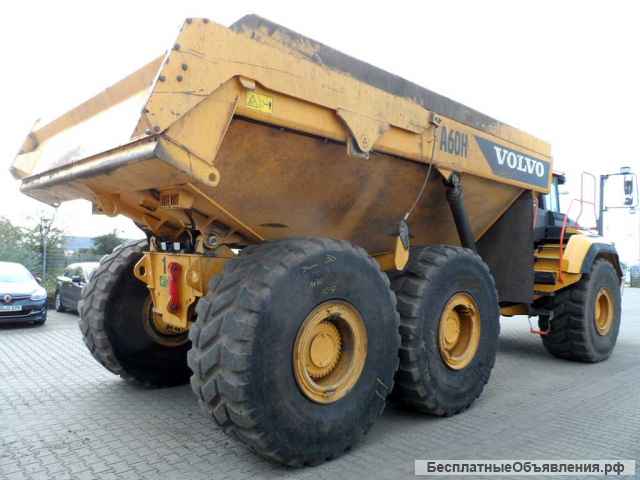 Думпер Volvo A60 H, 2017 г, из Европы