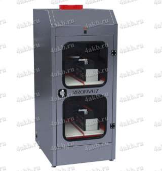 Двухъярусный шкаф для заряда аккумуляторных батарей без зарядного устройства Светоч-02