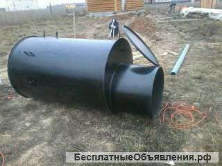 Установка кессона для скважины