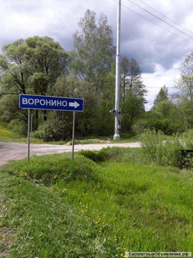 Земельный участок 11 сот. г.о. Серпухов деревня Воронино