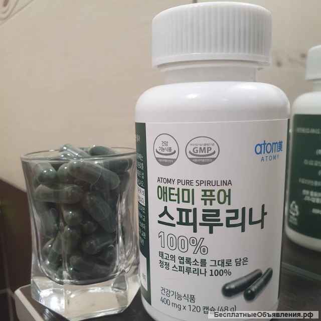 Спирулина Атоми