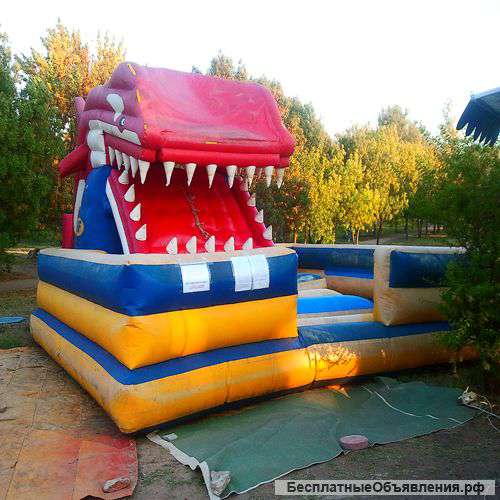 Б/у Батут надувной Мульти Дак Мульти Монстр Монстр