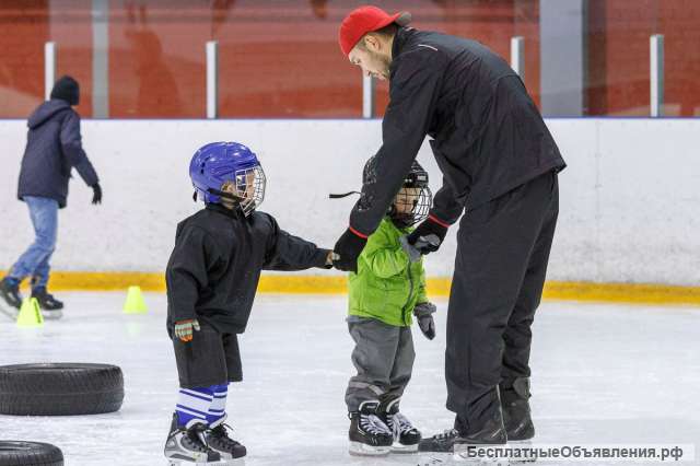 Подкатки хоккей, обучение катанию на коньках и роликах