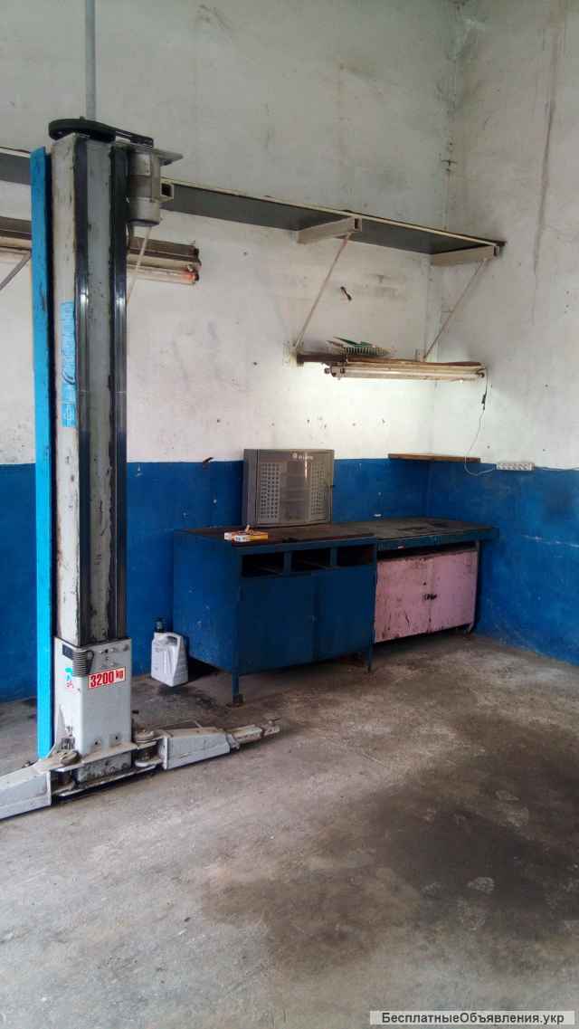 Сдам бокс с подъёмником 3.2 т