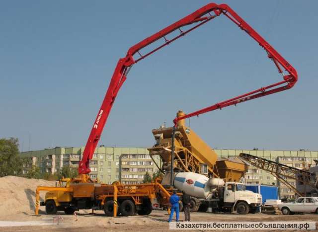 Услуги и аренда автобетононасоса