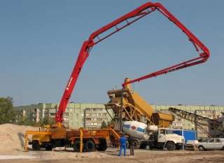 Услуги и аренда автобетононасоса