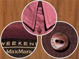 Max Mara Италия рубашка блуза сорочка вышивка шелком и бисером