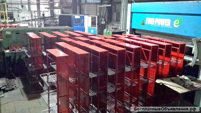 Производства. Оборудование для изготовления изделий из металла. Металлическая мебель.