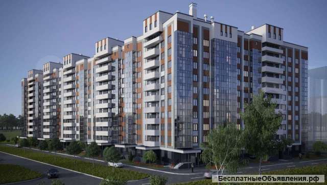 1-комн. квартира 35,9 м², 3/10 этаж в Ярославле