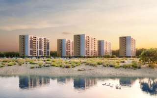 1 комн + в ЖК Первая линия. Пляж г.Тюмень