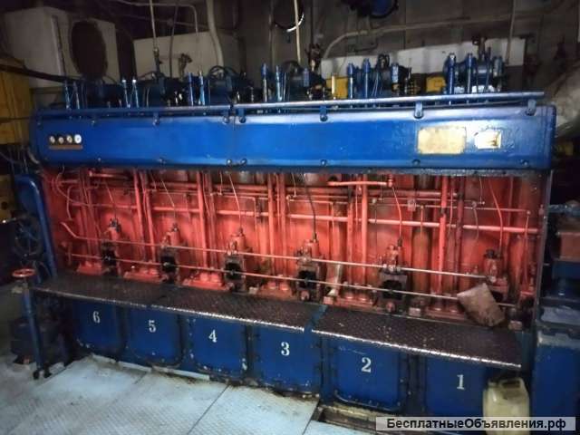 6NVD48-2U Судовые дизельные двигатели