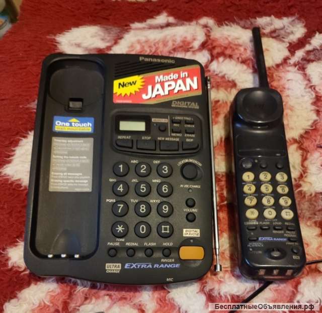 Радиотелефон Panasonic KX-TCM526BXB с цифровым автоответчиком. НЕ РАБОЧИЙ