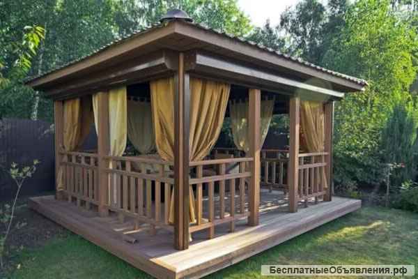 Шторы от солнца для беседки, веранды, террасы