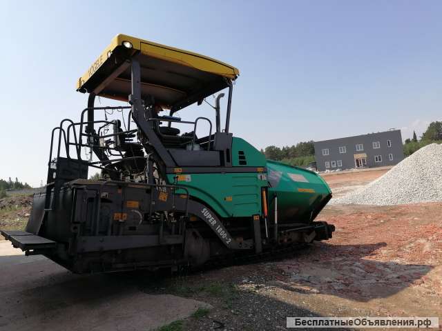 Асфальтоукладчик гусеничный Vogele super 1800-2