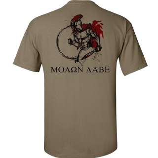 Футболка Spartan Warrior Molon Labe