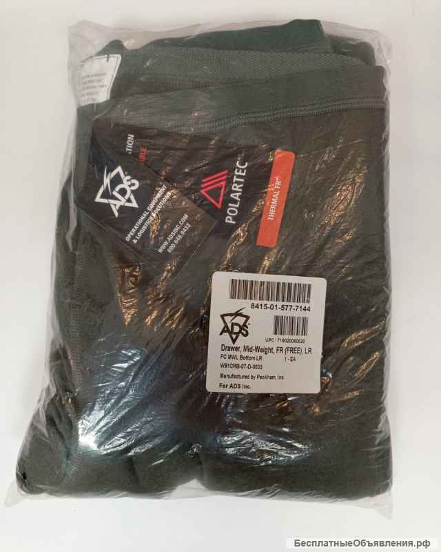 Брюки базового слоя usgi free, Foliage Green