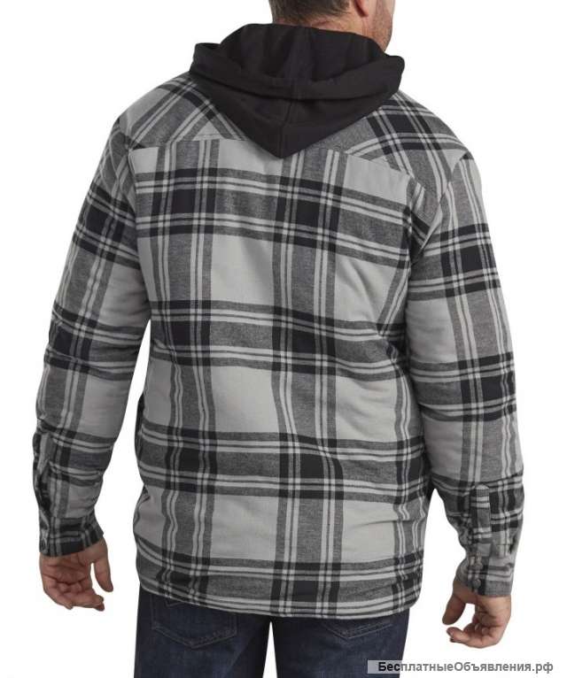 Стеганая фланелевая куртка-рубашка Dickies