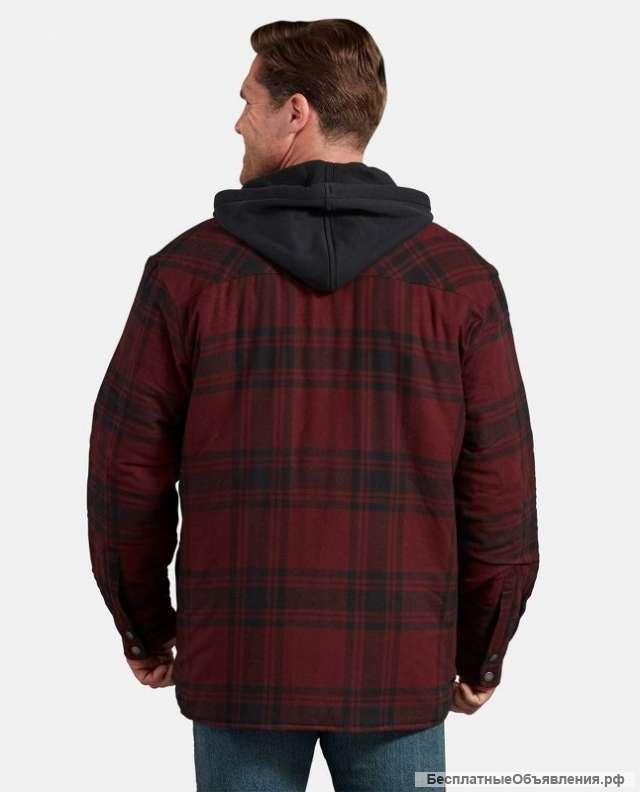 Мужская свободная фланелевая куртка-рубашка Dickies