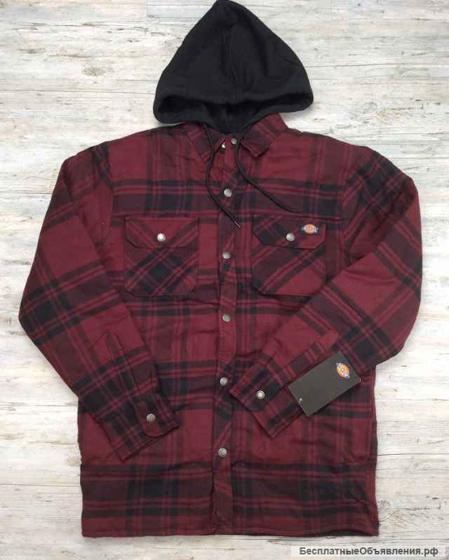 Мужская свободная фланелевая куртка-рубашка Dickies