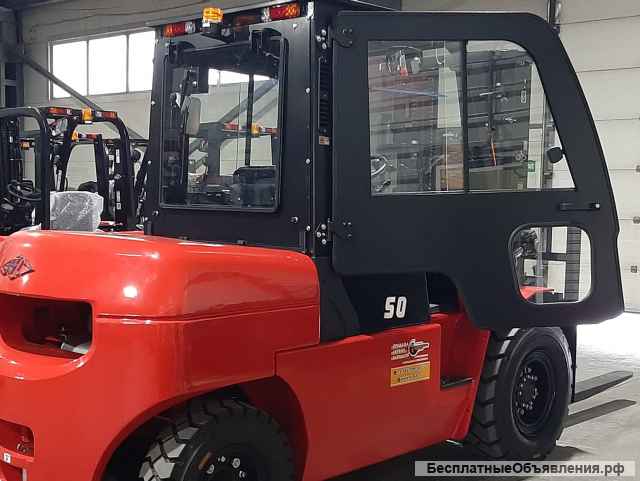 Кабина с отопителем для вилочного погрузчика