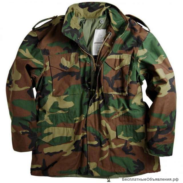 Куртка M-65 Alpha Industries Woodland camo