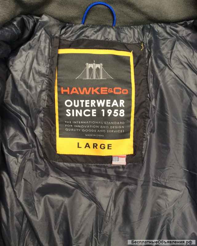 Мужская теплая куртка Hawke & Co. серии PRO