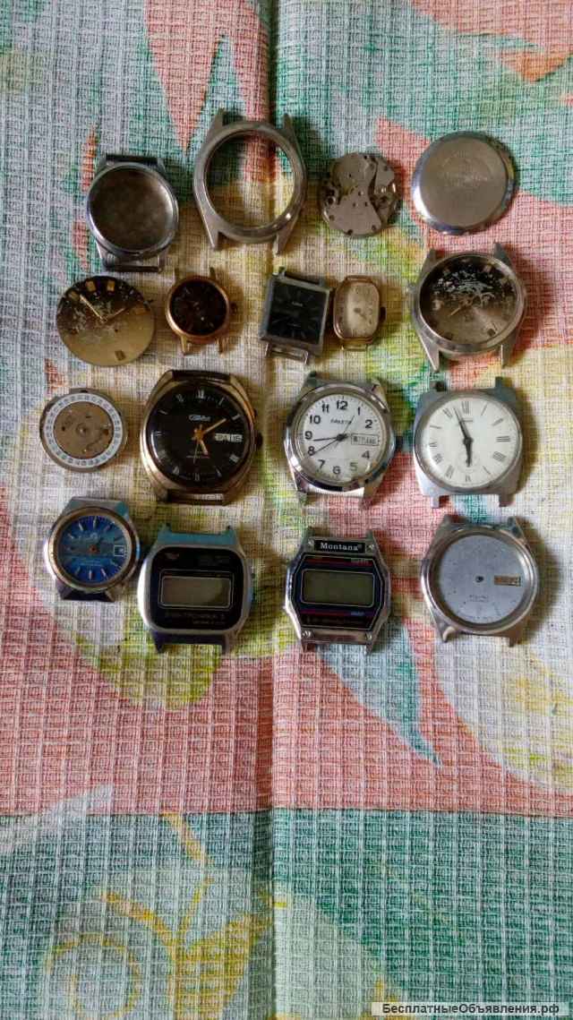 Много часов. разных. Опт