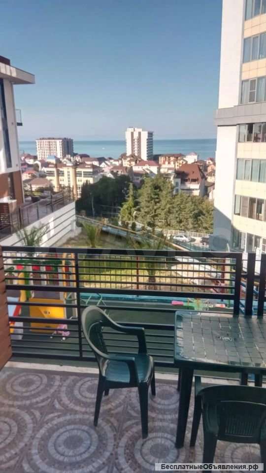 Квартира-студия 23 м², 1/3 этаж в Сочи