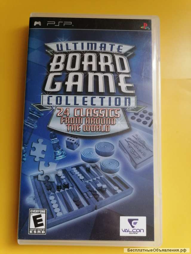 Игра для приставки PSP USA Ultimate board game collection 24 Classics from around the world Valcon g