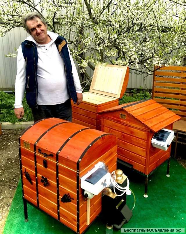 Коптильня для загородного дома и дачи «Сундук»
