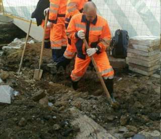 Копка земли, колодцев, траншеи
