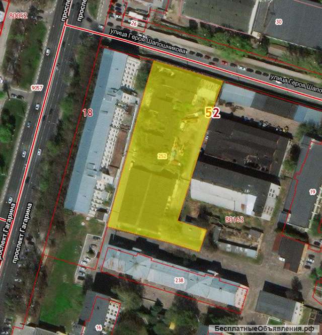 Земельно-имущественный комплекс на з.у. 0,6 Га в Нижнем Новгороде