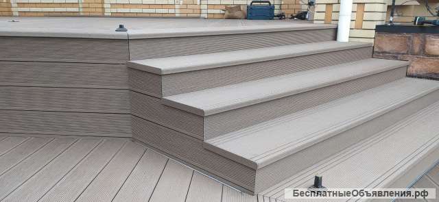 Строительство террас из ДПК доски