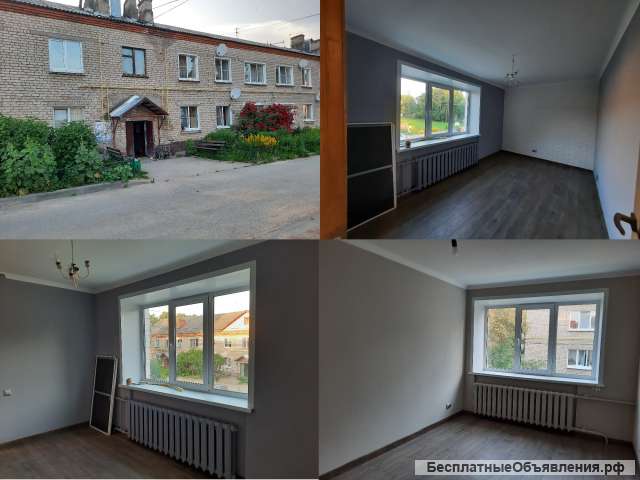 Квартира после ремонта в кирпичном доме. Рядом лес, водохранилище