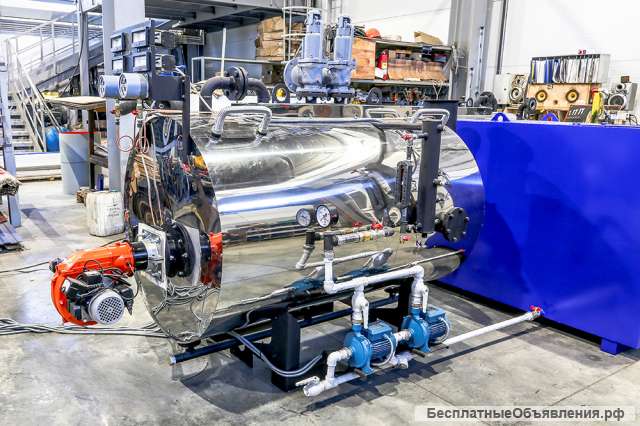 Дизельный парогенератор ПГ-500 на раме