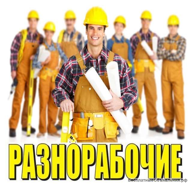 Разнорабочий, с ежедневной оплатой