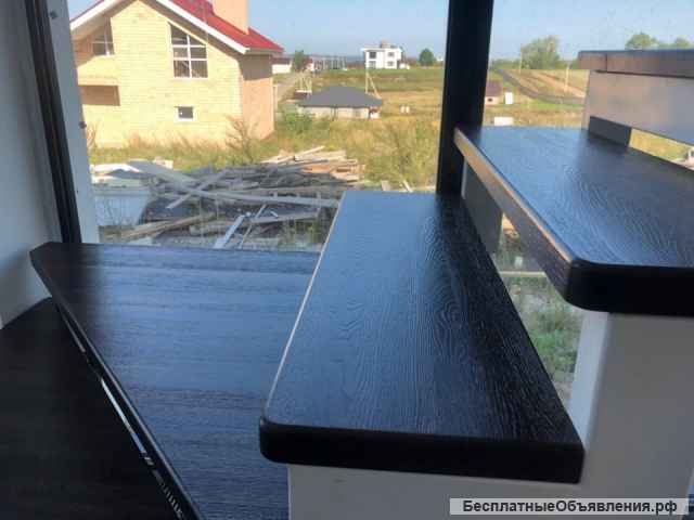 Лестницы и ступени из массива ценных пород дерева